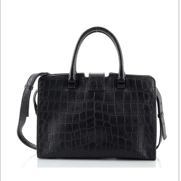 Saint Laurent Crocodile Caba Embossed Leather bag - Picture 4 of 7
